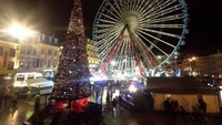 Christmas market di Lille Perancis