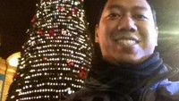 Pohon Natal terbesar yang pernah saya lihat