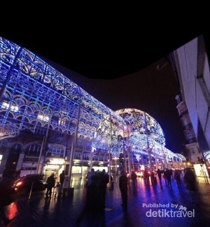 Pasar Natal Cantik di Lille, Prancis