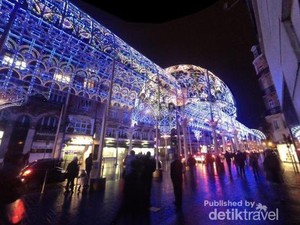 Pasar Natal Cantik di Lille, Prancis