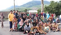 Foto bersama mahasiswa dan dosen