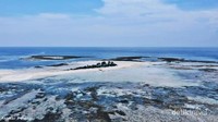 Pulau Durian terdapat 3 rumah nelayan