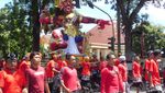 Pawai Ogoh-ogoh Sambut Nyepi di Mataram