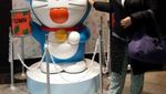 Pecinta Doraemon Pasti Betah di Bandara Chitose!