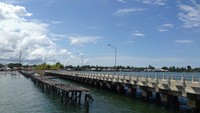 Pelabuhan Tanjung Batu yang menjadi penghubung wisatawan ke Pulau Derawan