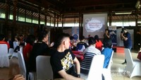 Suasana workshop menulis