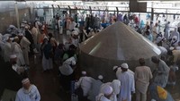 Sabil zamzam, tempat penampungan air zamzam yang dapat mengambil dalam jumlah banyak