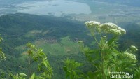 Rawa Pening dari ketinggian 1894 mdpl tampak seperti cermin