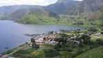 Pemandangan Cantik Danau Toba Ada di Desa Tongging