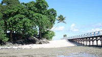 Pantai indah Pulau Matan