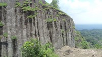 Ini dia, pemandangan khas Gunung Api Purba Nglanggeran.
