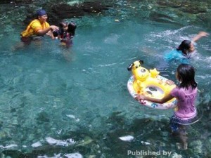 Pemandian Air Tawar Cantik di Pulau Rote, NTT