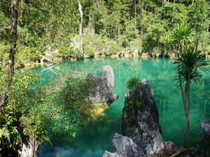 Penampakan Laguna Super Cantik dari Labengki