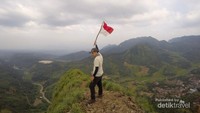 Tak seberapa tinggi namun pemandangannya menakjubkan
