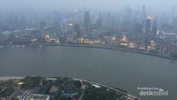 Indahnya Shanghai dari ketinggian