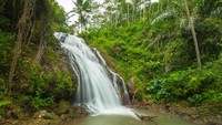 Curug Gandu usai dibersihkan, menjadi lebih rapi dan bersih