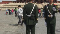 Penjaga di Tianamen Square