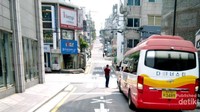 Jalanan kota Seoul yang rapih dan bersih