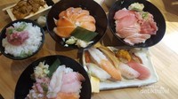 Sarapan di Tsukiji Market