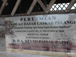 Penggemar Laskar Pelangi, Harus Datang ke Sekolah Ini