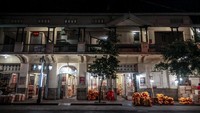 Potret blok pasar buah di Pasar Gede Solo