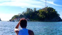 Penampakan Pulau Salando