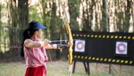 Perang Panah Ala The Hunger Games di Purwakarta