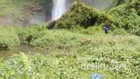 keindahan curug ngebul yang masih perawan
