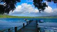 Dermaga cantik yang jadi spot instagenic untuk berfoto