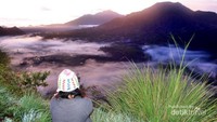 Suasana Pagi di Desa Pinggan