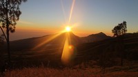 Sunrise di tengah perjalanan