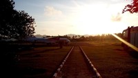 Sun set di Bandara Melanguane
