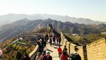 Perjuangan Menggapai Puncak Tembok Besar China