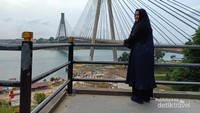 Ini saat saya berkunjung ke wisata Jembatan Balerang