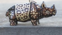 Badak ukir bermotif batik (Fitraya/detikTravel)