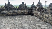Salah satu sudut candi