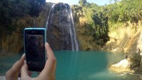 Air hijau toskanya begitu menggoda