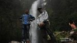 Pesona Air Terjun Lembah Pelangi di Lampung