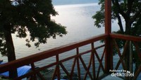 View dari balkon villa