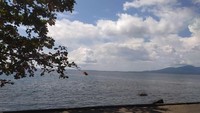 Panorama pesisir pantai nan elok