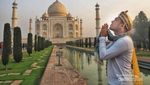 Pesona Romantis Taj Mahal di Agra, India