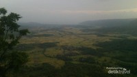 Pemandangan hijau di geopark