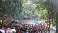 Puncak pengunjung di hari libur
