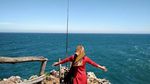 Pose Ala Titanic di Gunungkidul