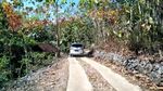 Pose Ala Titanic di Gunungkidul