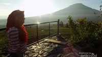 Menikmati sunrise di Posong