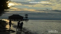 Senja di Pulau Derawan