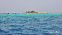Pulau Badul Dilihat dari Kapal