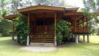 Rumah adat bangka yang ada di BBG
