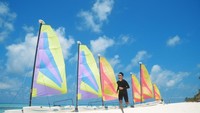 Di sini bisa menggunakan perahu layar secara gratis